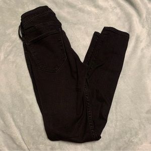 HOLLISTER high rise jean leggings size 3